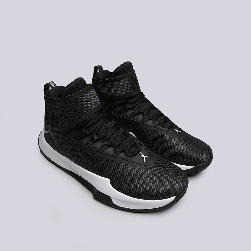 мужские черные баскетбольные кроссовки Jordan Fly Unlimited AA1282-010 - цена, описание, фото 2